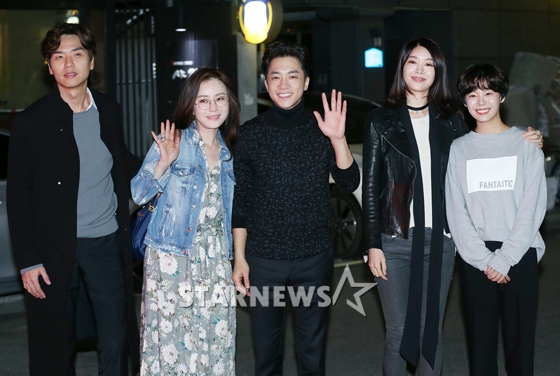 김태훈, 김정난, 김영민, 장준유, 윤지원(사진 왼쪽부터)/사진=김휘선 인턴기자