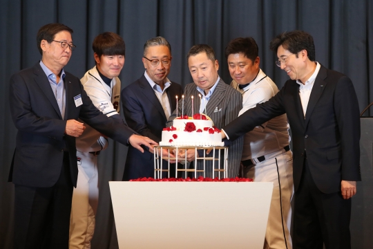 두산 베어스가 축승회를 실시했다. /사진=두산 베어스 제공