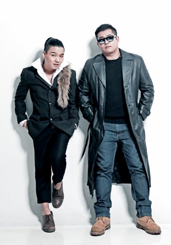 그룹 우리오빠. 조지훈(왼쪽)과 다이너마이트