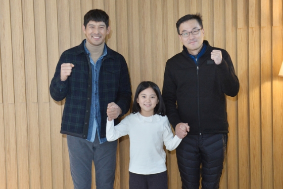 /사진=오지호,허정은,김영조PD(왼쪽부터)/사진=KBS