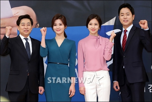김성준 최혜림 장예원 김현우 앵커(왼쪽부터) / 사진=김창현 기자