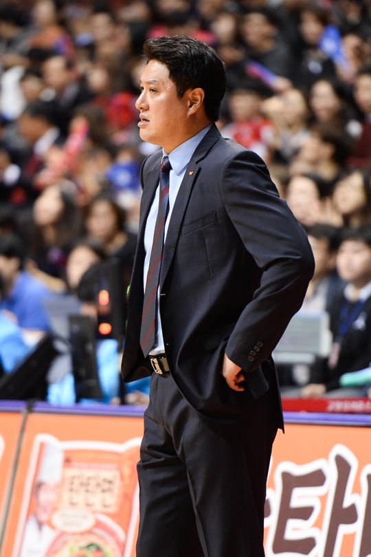 서울 SK 문경은 감독. /사진=KBL 제공