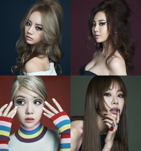 걸스데이 혜리, 유라, 소진, 민아(왼쪽 위부터 시계방향) /사진=얼루어코리아