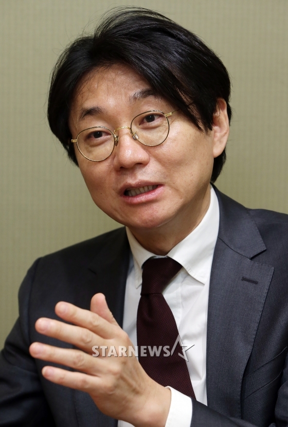 강원FC 조태룡 대표./사진= 김창현 기자