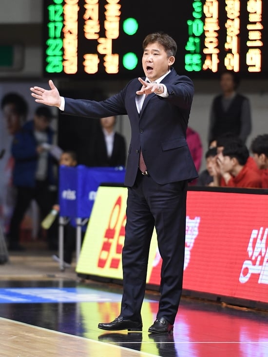 김승기 감독. /사진=KBL