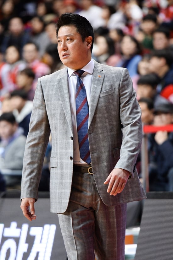 문경은 감독. /사진=KBL
