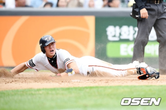 하주석의 상징 투혼