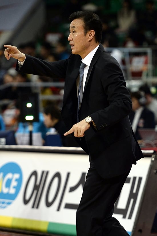 김진 감독. /사진=KBL