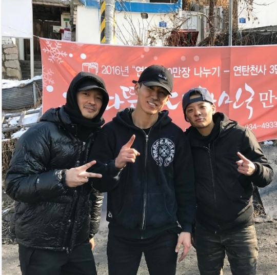 팀 션 엠버(왼쪽부터) / 사진=션 인스타그램