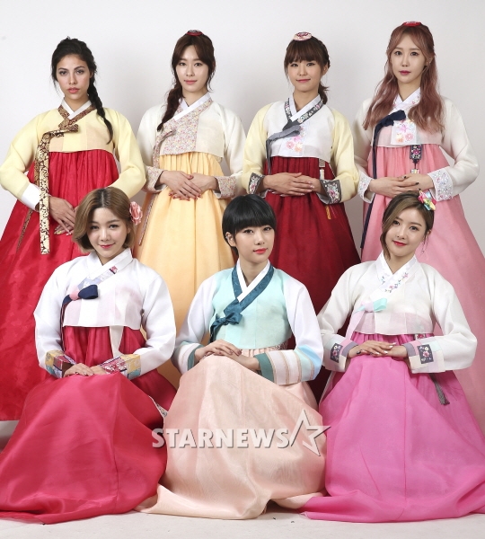 BP 라니아(한복협찬=이브로한복) / 사진=이기범 기자