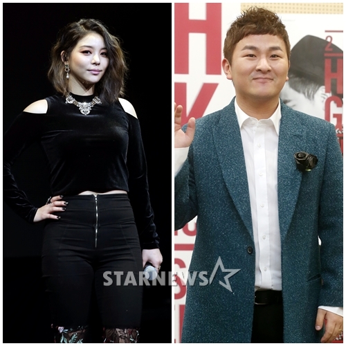에일리(왼쪽)와 허각 / 사진=스타뉴스