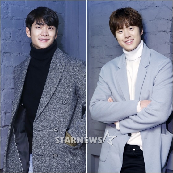 강태오(왼쪽)과 공명 /사진=김휘선 기자
