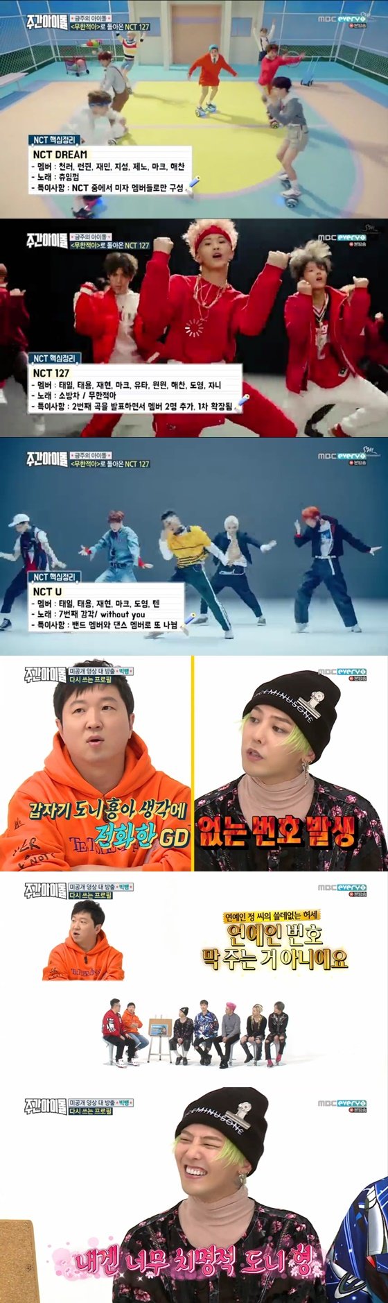 /사진=MBC every1 '주간아이돌' 방송화면 캡쳐
