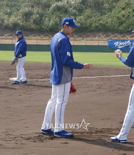 WBC 대표팀 우완투수 이대은. /사진=김동영 기자