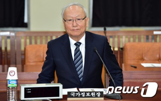 국회 정보위에 출석한 이병호 국정원장 /사진=뉴스1