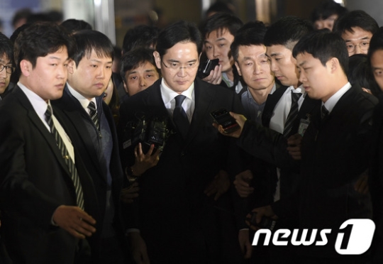 이재용 삼성 부회장이 구속됐다./사진=뉴스1