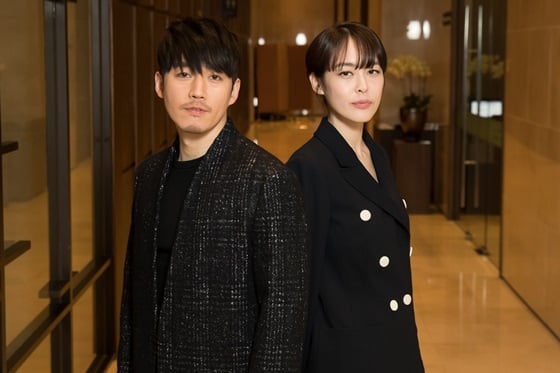 장혁(왼쪽)과 이하나/사진제공=CJ E&M