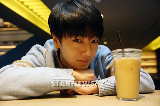 서울 강남구 청담동 SMT 서울에서 인터뷰를 한 슈퍼주니어 예성 /사진=임성균 기자