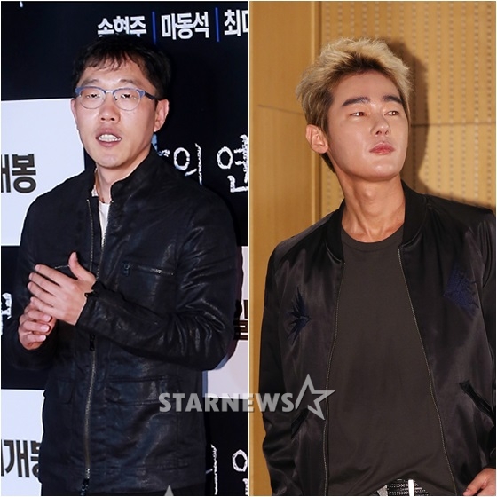 김제동(왼쪽)과 허지웅 / 사진=스타뉴스