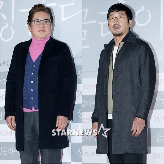 김용건 하정우 / 사진=김휘선 기자