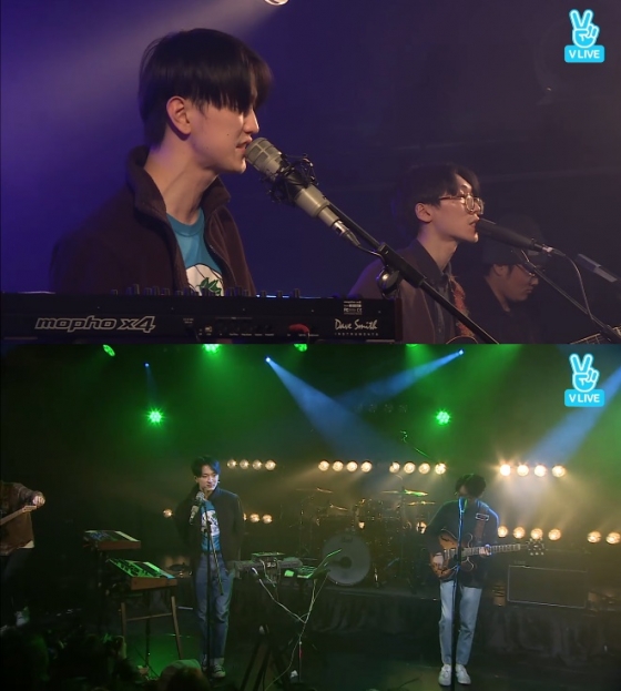 /사진=네이버 V라이브 'ONSTAGE Live -실리카겔, 신세하, 오존' 방송 화면 캡처