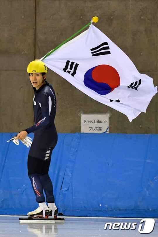 삿포로동계아시안게임에서 4관왕의 위업을 달성한 이승훈. /사진=뉴스1