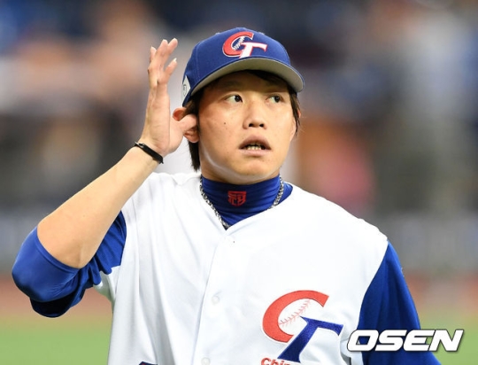 9일 한국전 선발로 나서는 천관위.
