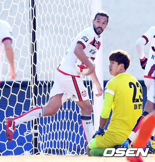 결승골을 기록한 데얀