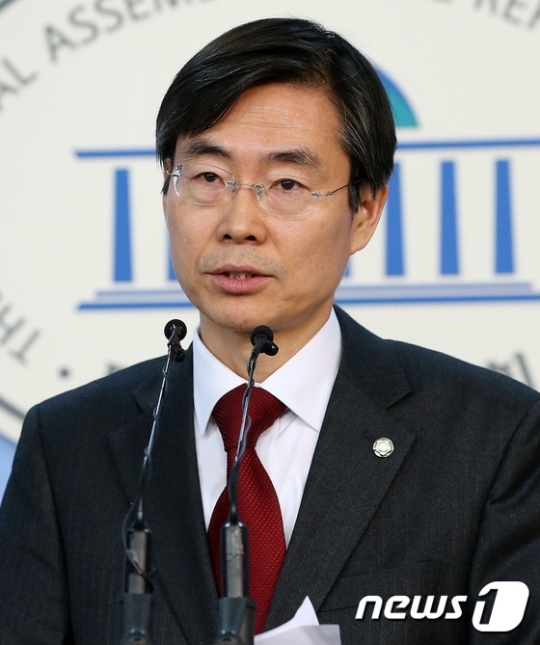 대선출마를 선언한 자유한국당 조경태 의원. /사진=뉴스1