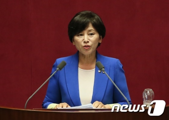 문재인 캠프에 합류한 남인순 국회 여성가족위원장. /사진=뉴스1