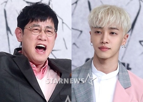 이경규와 이기광 /사진=홍봉진 기자