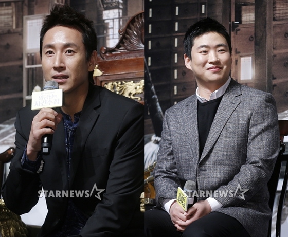 배우 이선균, 안재홍/사진=김휘선 기자