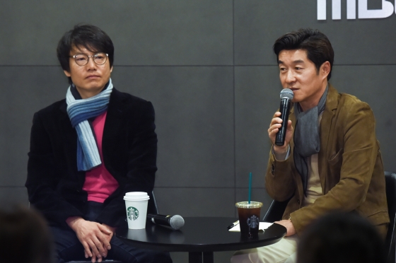 김진만 PD, 김상중 /사진제공=MBC