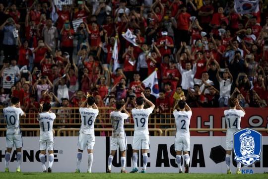 한국 축구 대표팀. /사진=대한축구협회 제공