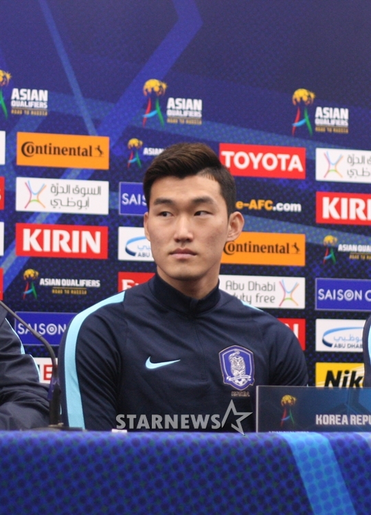 22일 기자회견에 임한 장현수. /사진=김우종 기자