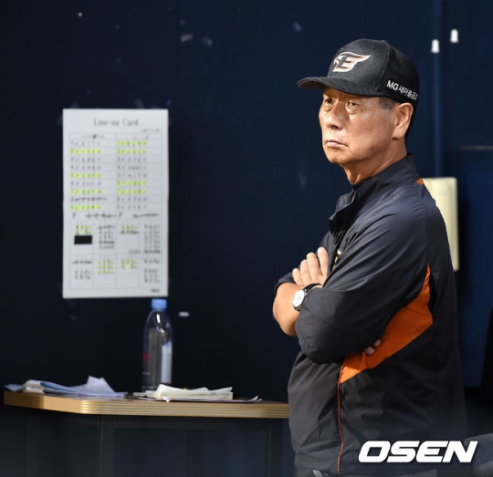 한화 이글스 김성근 감독.