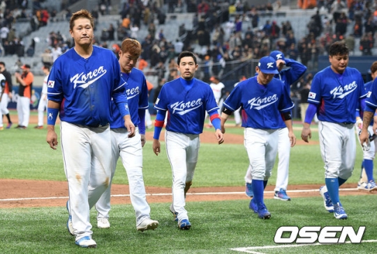 '고척참사'라 불리는 1라운드 탈락의 수모를 당한 한국 대표팀.