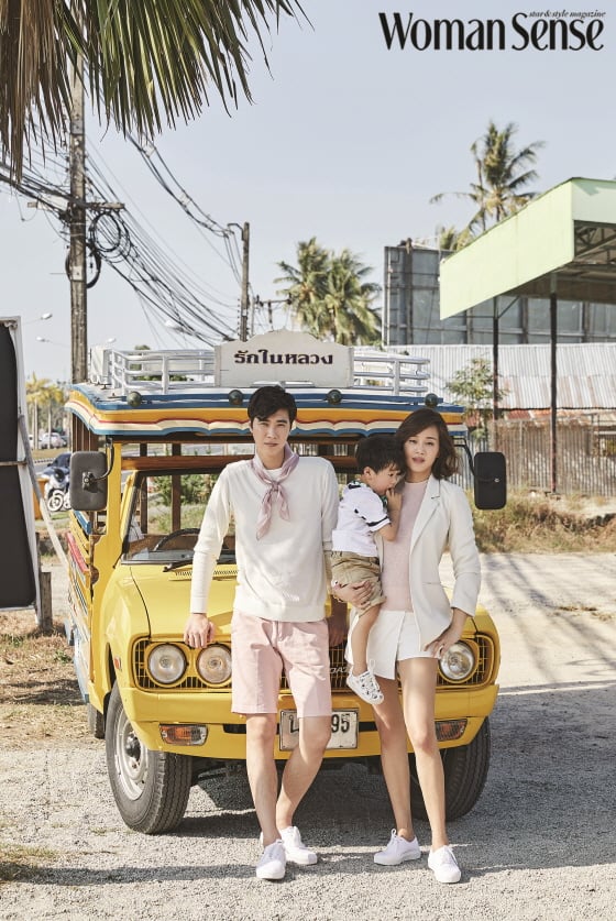 고지용 가족 /사진제공=우먼센스&그림공작소