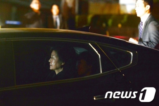 서울구치소로 이송되는 박근혜 전 대통령. /사진=뉴스1
