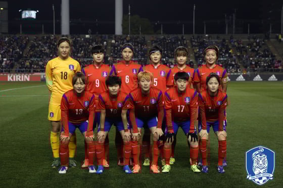 여자축구 대표팀 /사진=대한축구협회 제공