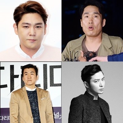 강인, 이창명, 버벌진트, 윤제문 / 사진=스타뉴스, 브랜뉴뮤직