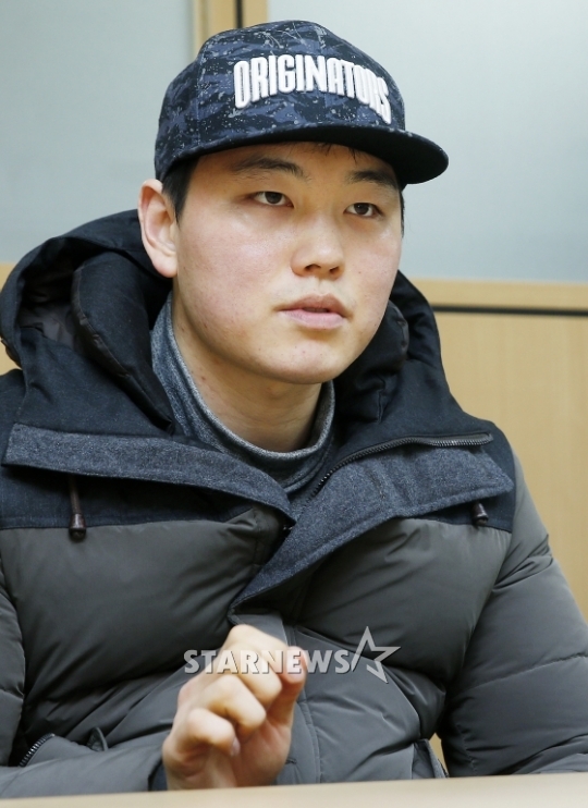 전 KIA 포수 한성구. 일본 독립리그 고치 파이팅 독스에서 뛰고 있다. /사진=김휘선 기자