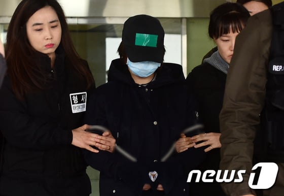 지난 3월 31일 체포된 여아 살인범 /사진=뉴스1