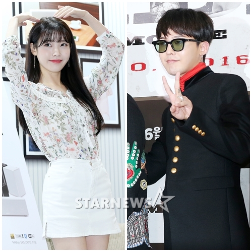 아이유(왼쪽)와 지드래곤 / 사진=스타뉴스