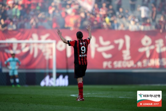 데얀. /사진=한국프로축구연맹 제공