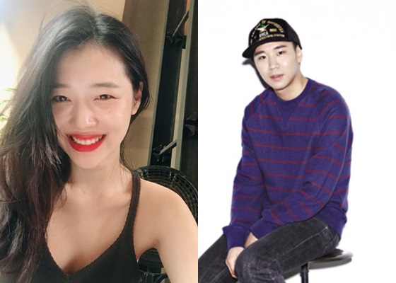 설리, 김민준 디렉터 / 사진=SNS