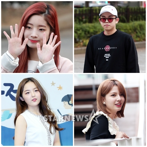 다현, MC그리, 샤넌, 서신애(왼쪽 위부터 시계방향) / 사진=스타뉴스