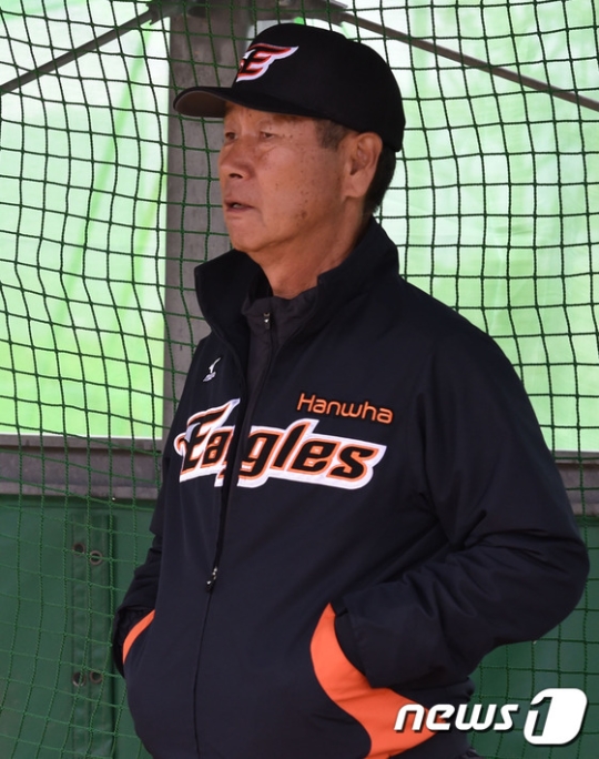 한화 이글스 김성근 감독. /사진=뉴스1