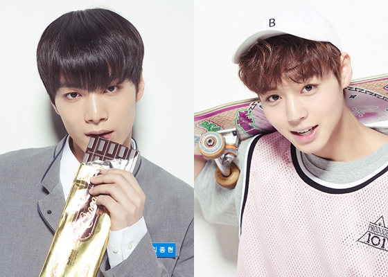 김종현(왼쪽)과 박지훈/사진제공=엠넷