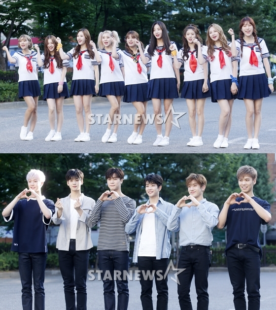모모랜드, 아스트로/사진=김휘선 기자